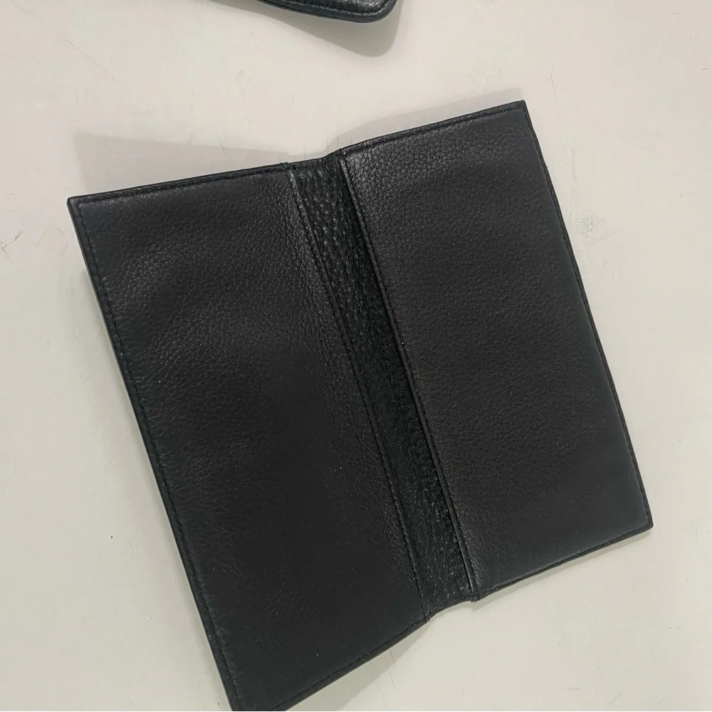 Tory Burch Black Leather Amanda Flap Continental Wallet - Picture 9 of 11